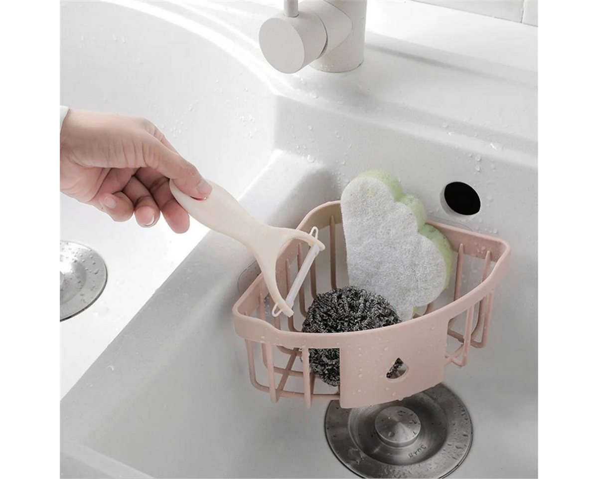 König Design Duschregal Duschablage ohne Bohren Badezimmer Organizer, 3-tlg., Duschkorb Ablage Badregal Eckregal