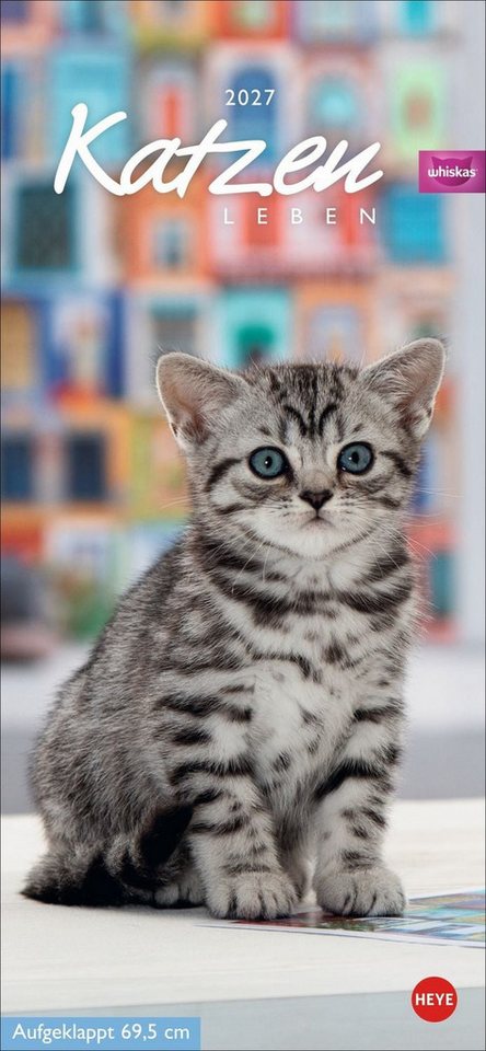 HEYE Wandkalender Whiskas Katzenleben Kalender 2027