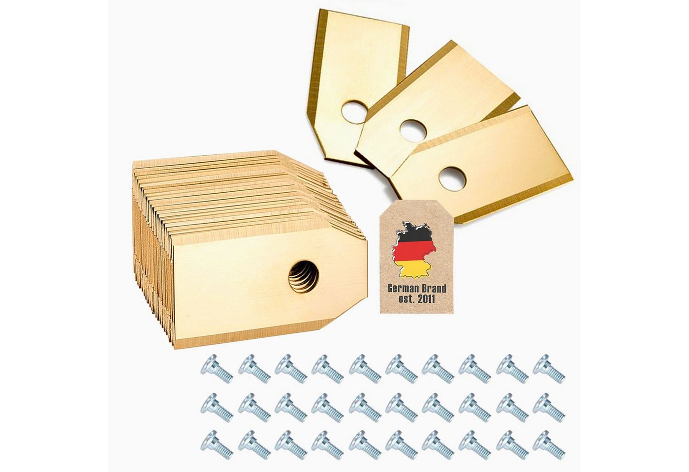 Intirilife Mährobotermesser (30-St), 30x Mähroboter Ersatzklingen Bild 5