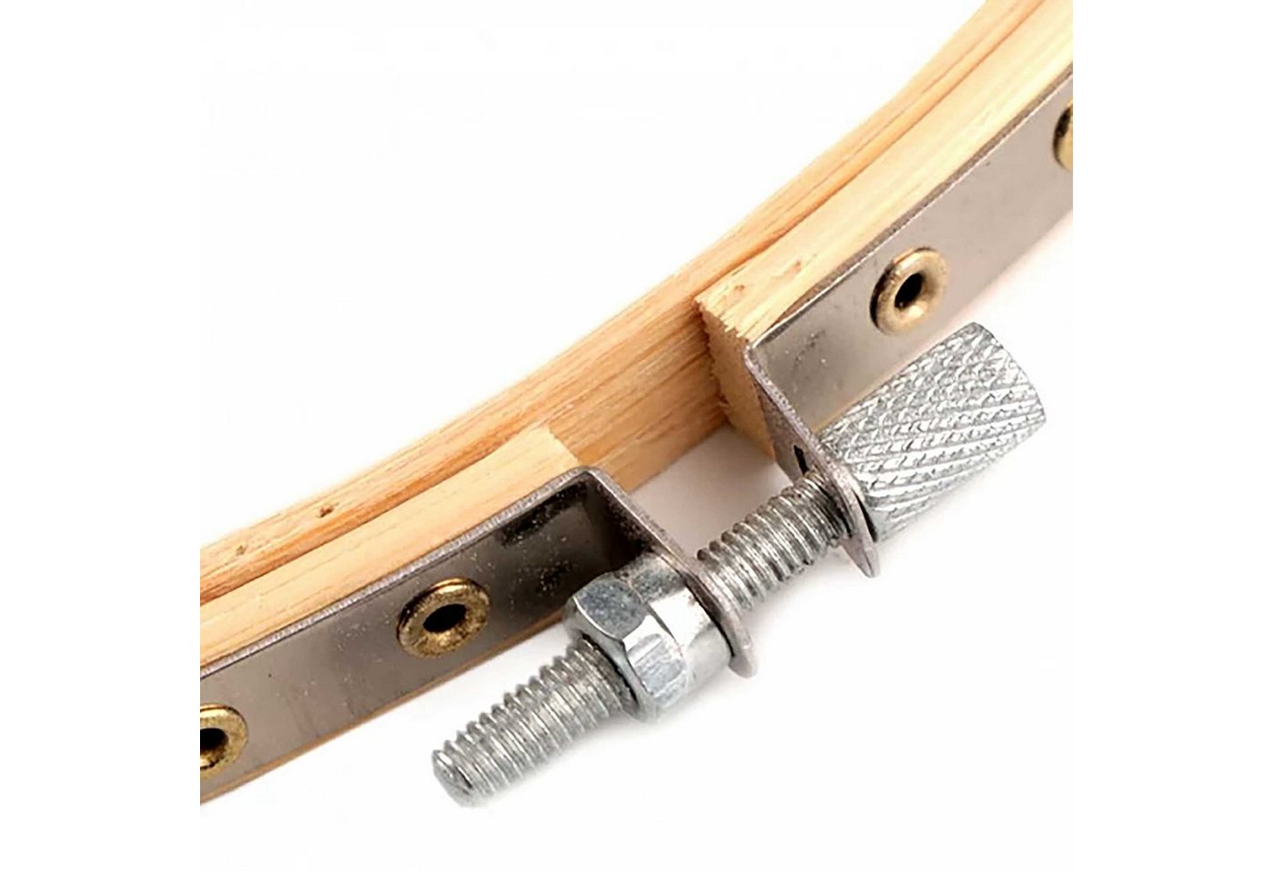 maDDma Kreativset Stickrahmen Holz rund natur, 40 Bild 2