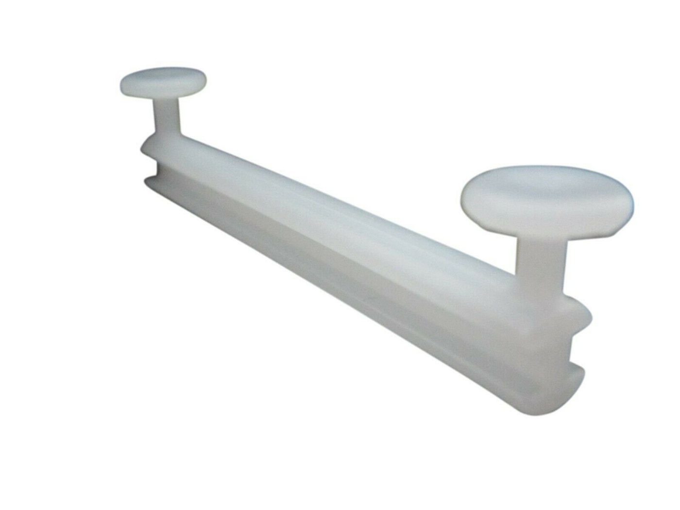 rewagi Gardinengleiter Schlaufengleiter für 70mm Schlaufen,Schlaufengardinen, Schlaufengardinen, Gardinen, Gardinenschiene, Vorhänge, Seitenschals, Innenlaufsysteme, (10-St., Farbe: weiß), Verkaufseinheit: 10, 20, 30, 40, 50, 60, 70, 80, 90, 100, 200 Stück Bild 2