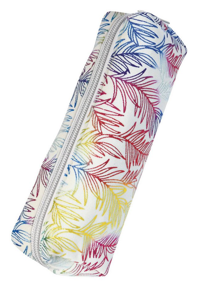 Online Pen Federmäppchen Federmäppchen Mädchen Federmappe Schlampermäppchen Rainbow Glitzer, Rainbow-Glitzer, Vielseitig verwendbar