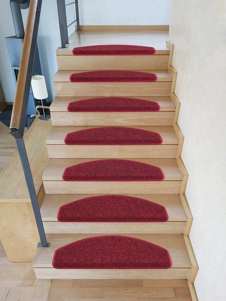 Metzker® Stufenmatte Stufenmatten Imago Halbrund in versch. Sparset's, halbrund, Höhe: 5 mm, 16 Stück im Set - Bordeaux Bild 5