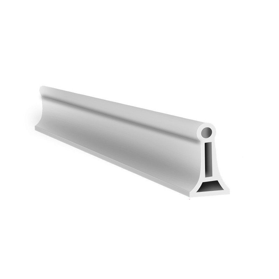 Auledio Duschdichtung 2m selbstklebender Spritzschutzstreifen, Gummi-Duschdichtungsstreifen, L: 200 cm, 3.5 cm hoher Badezimmer Duschkabine wasserdichter Streifen Bild 5