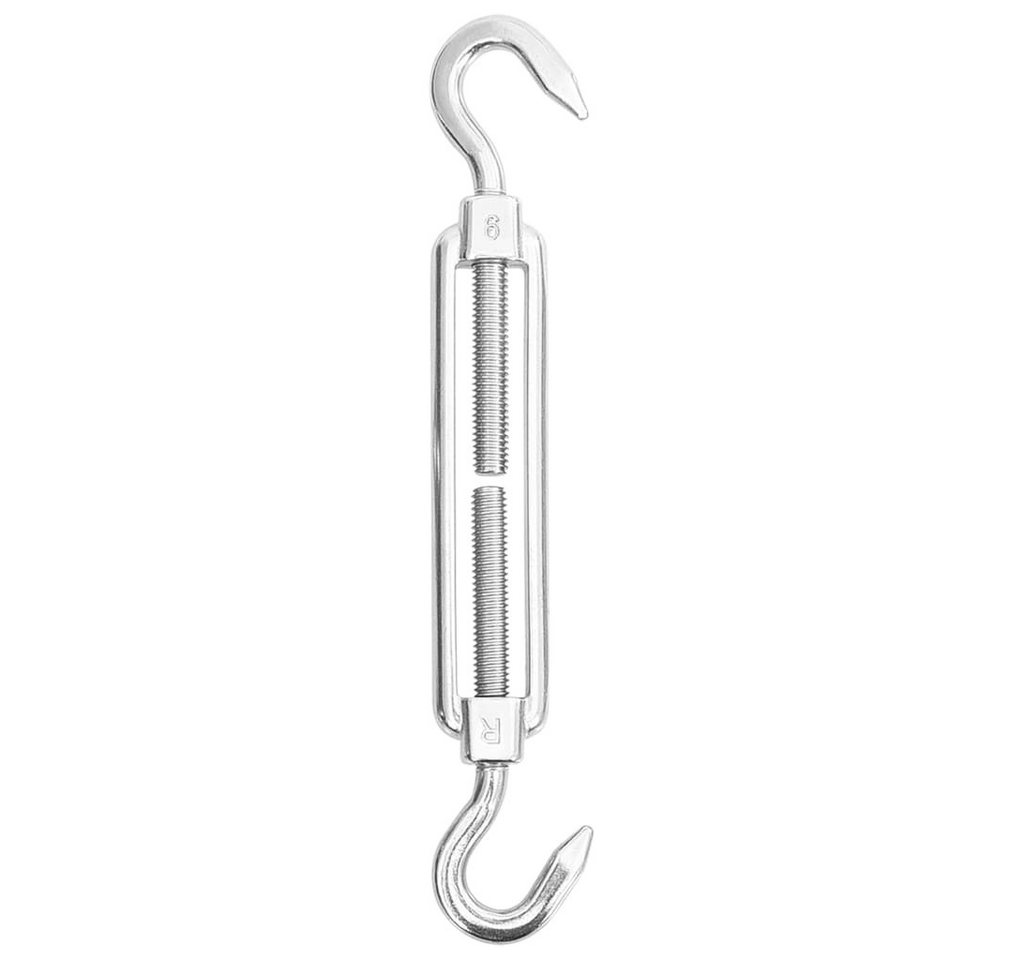 furnicato Sonnensegel Montagesatz Edelstahl Silber 65x40 mm Ösen, (1-tlg) Bild 4