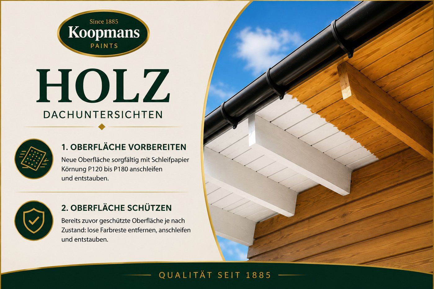 Koopman Metallschutzlack Rostschutzfarbe für Metall, Stahl und Holz Bild 4