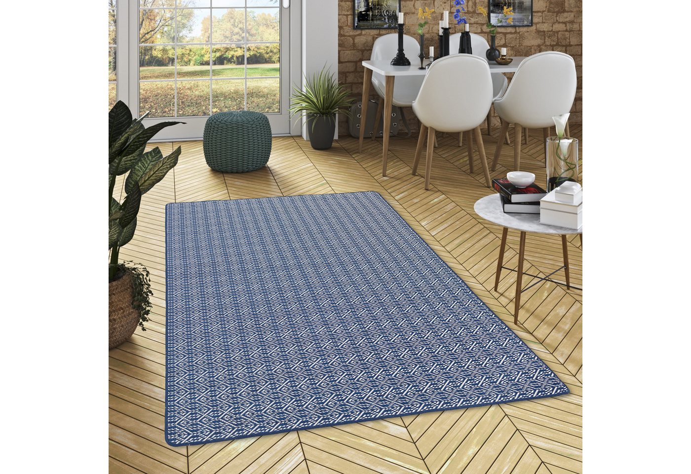 Snapstyle Outdoorteppich In- und Outdoor Teppich Beidseitig Cape Cod, Rechteckig, Höhe: 7 mm Bild 3