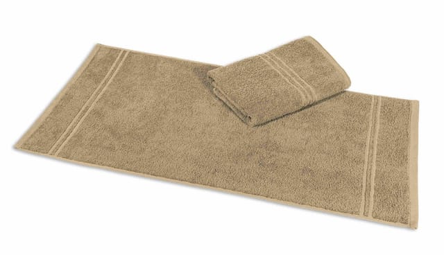 aurora Objektwäsche Badetücher Gästetuch Rio 30x50cm - 450 g/m² beige, 100%BW