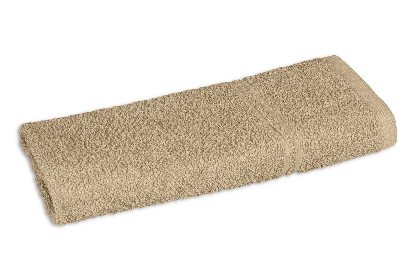 aurora Objektwäsche Badetücher Gästetuch Rio 30x50cm - 450 g/m² beige, 100%BW Bild 3