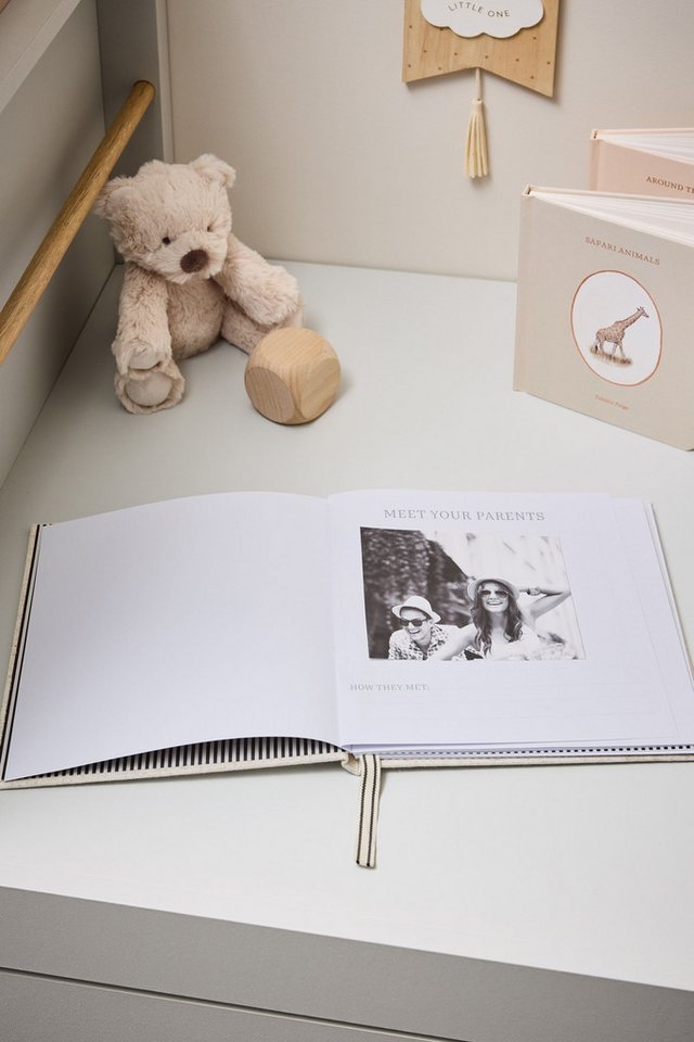 Next Tagebuch Baby Aufzeichnungsbuch, Icons