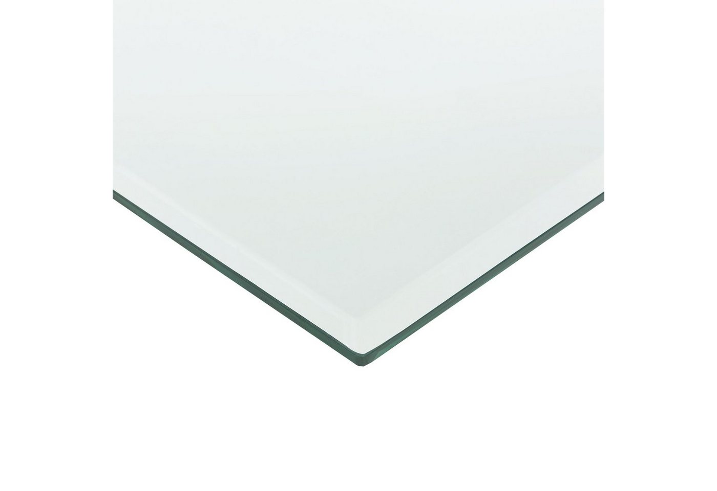 neu.haus Tischplatte, »Glasgow« Glasplatte ESG Sicherheitsglas 8mm 70 x 70 cm Transparent Bild 4