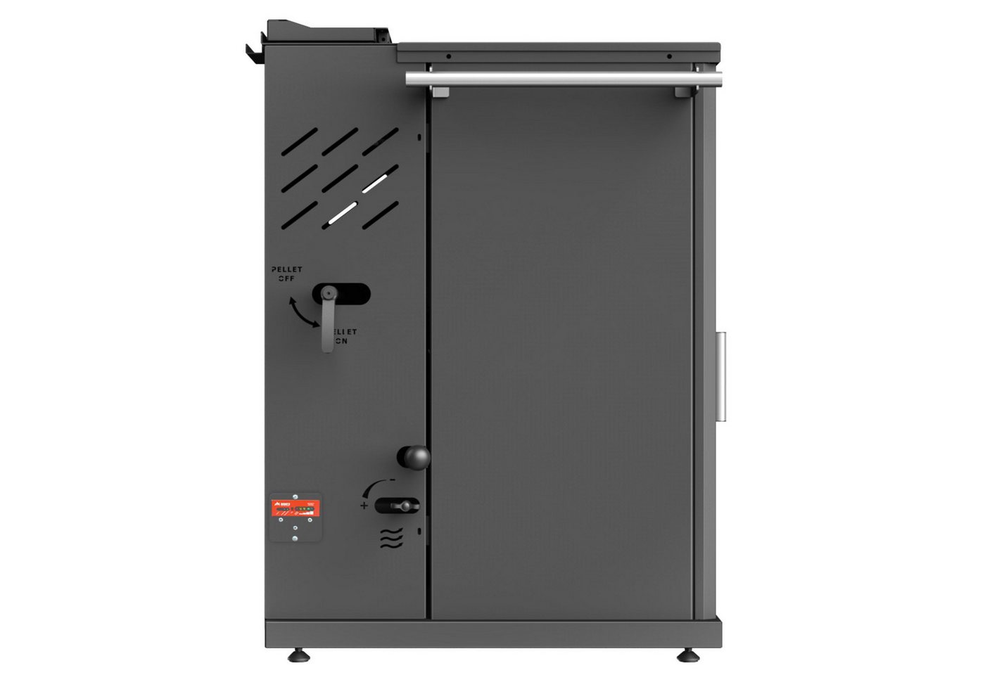 Baba's Kaminofen Hybridofen Pellets und Holz Kombiofen mit Backfach mit Herdplatte, 10 kW, Dauerbrand, Dauerbrandofen, Pelletofen ohne Strom Holzofen Holz Ofen Kamin Bild 2