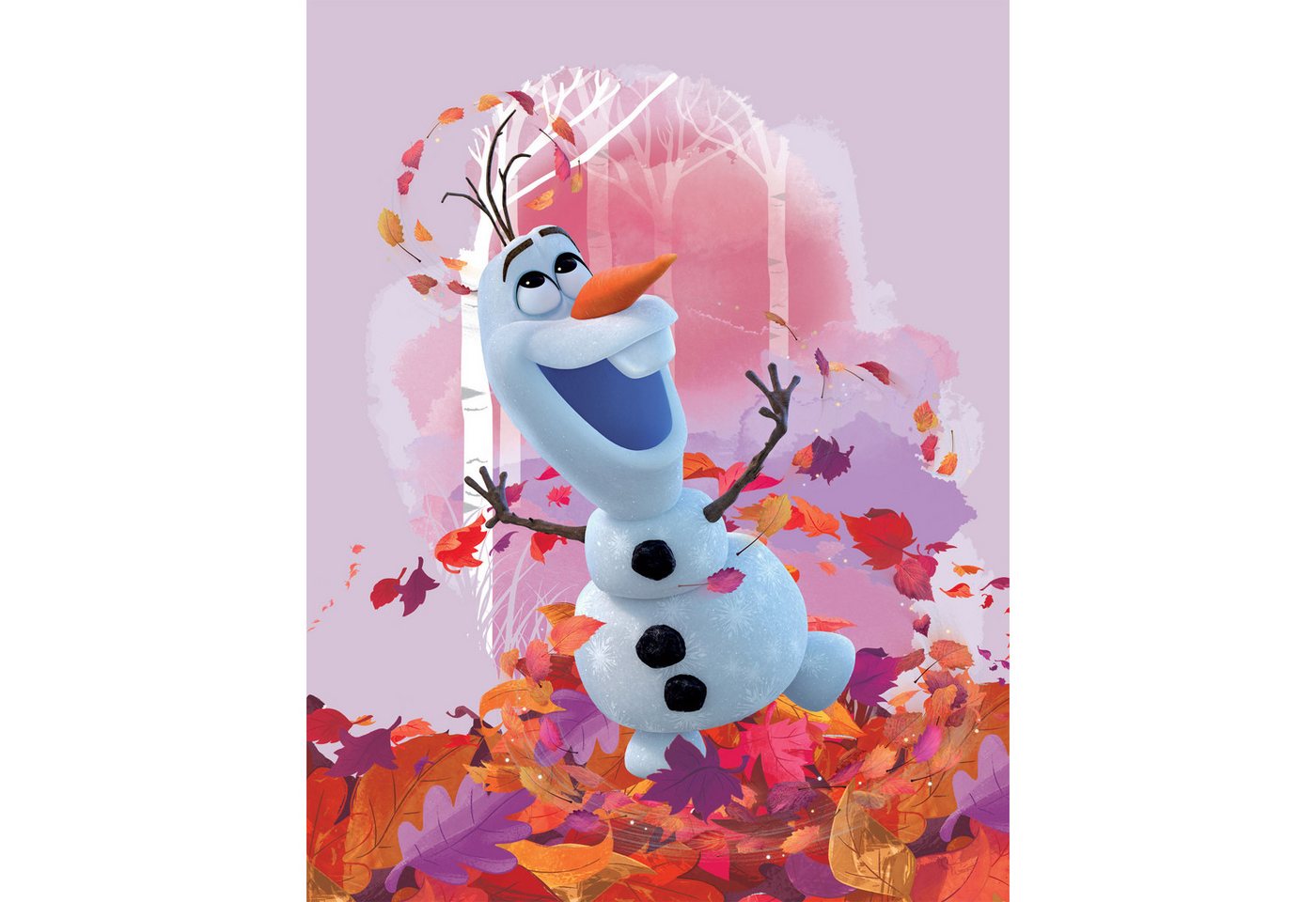 BERONAGE Kinderteppich Frozen Die Eiskönigin Olaf Summer Spiel-Teppich 100x133 cm, rechteckig, Höhe: 10 mm, rutschfest Bild 2