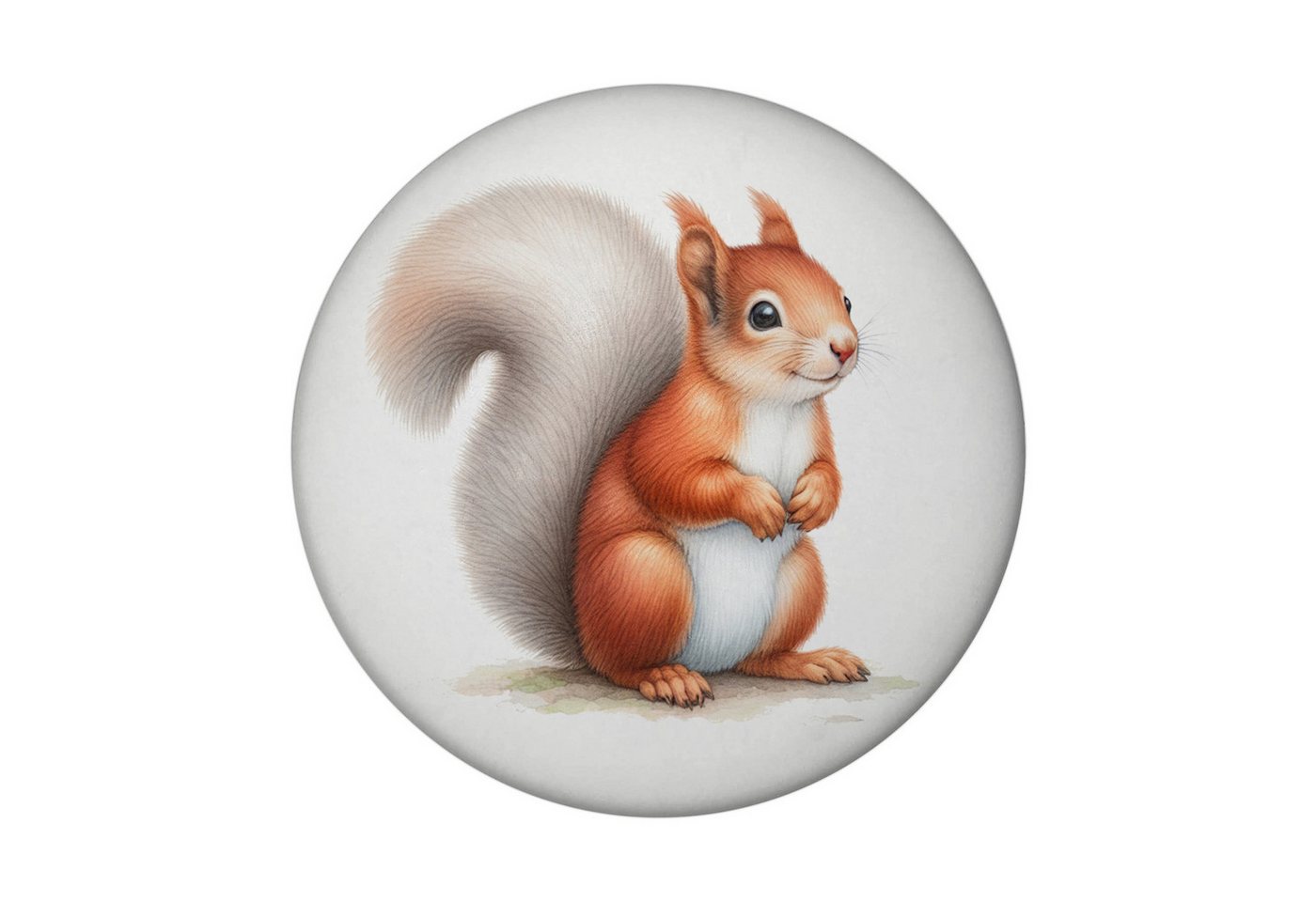 speecheese Magnet goldiges Eichhörnchen Magnet mit Flaschenöffner rund