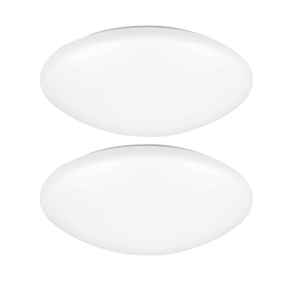 V-TAC LED Deckenleuchte, LED-Leuchtmittel fest verbaut, Tageslichtweiß, Deckenlampe Deckenleuchte Flurlampe Tageslicht Treppenhauslampe LED