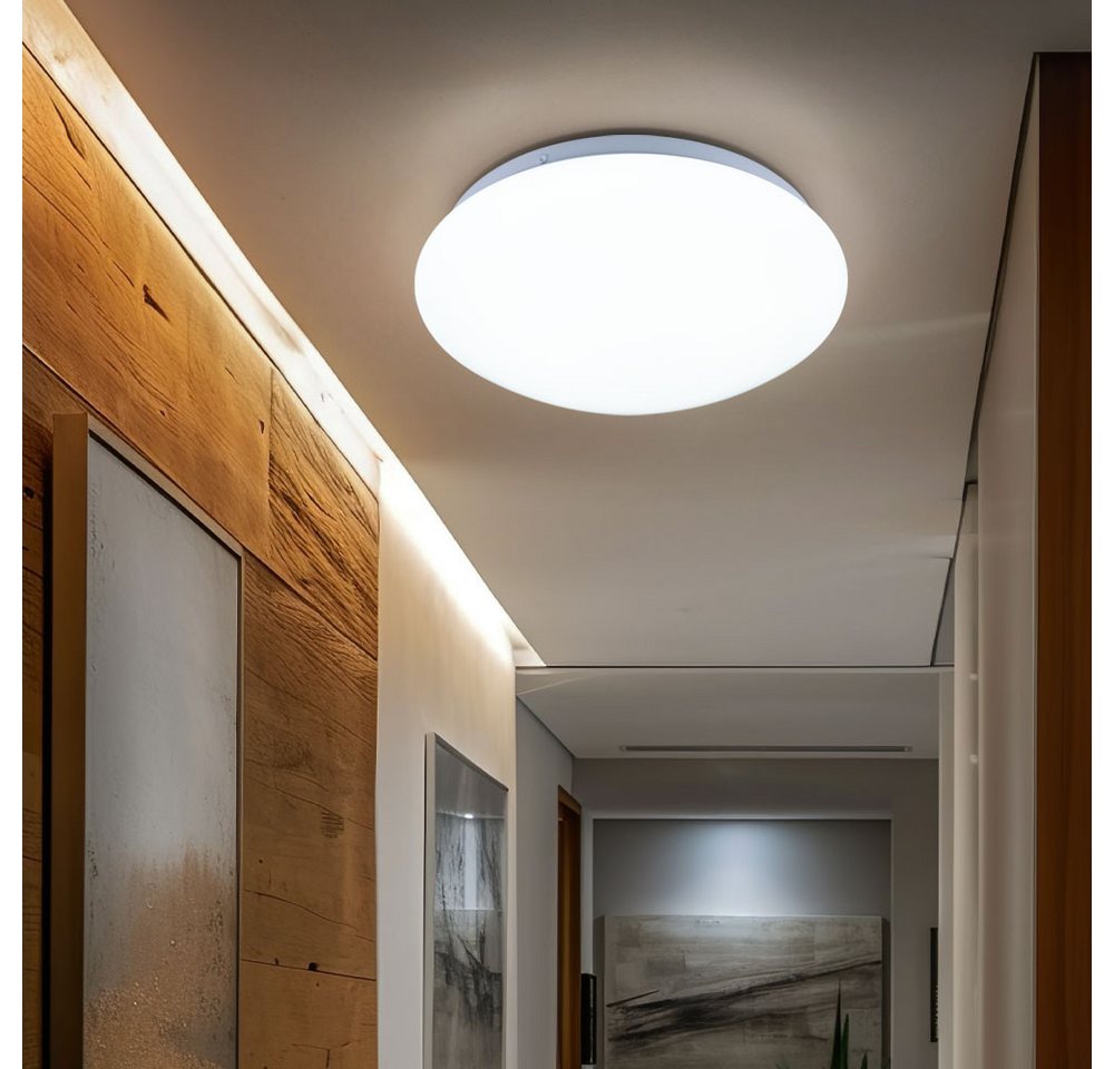 V-TAC LED Deckenleuchte, LED-Leuchtmittel fest verbaut, Tageslichtweiß, Deckenlampe Deckenleuchte Flurlampe Tageslicht Treppenhauslampe LED Bild 2