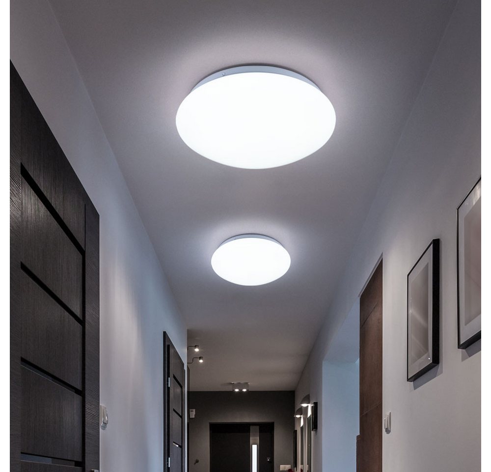 V-TAC LED Deckenleuchte, LED-Leuchtmittel fest verbaut, Tageslichtweiß, Deckenlampe Deckenleuchte Flurlampe Tageslicht Treppenhauslampe LED Bild 3
