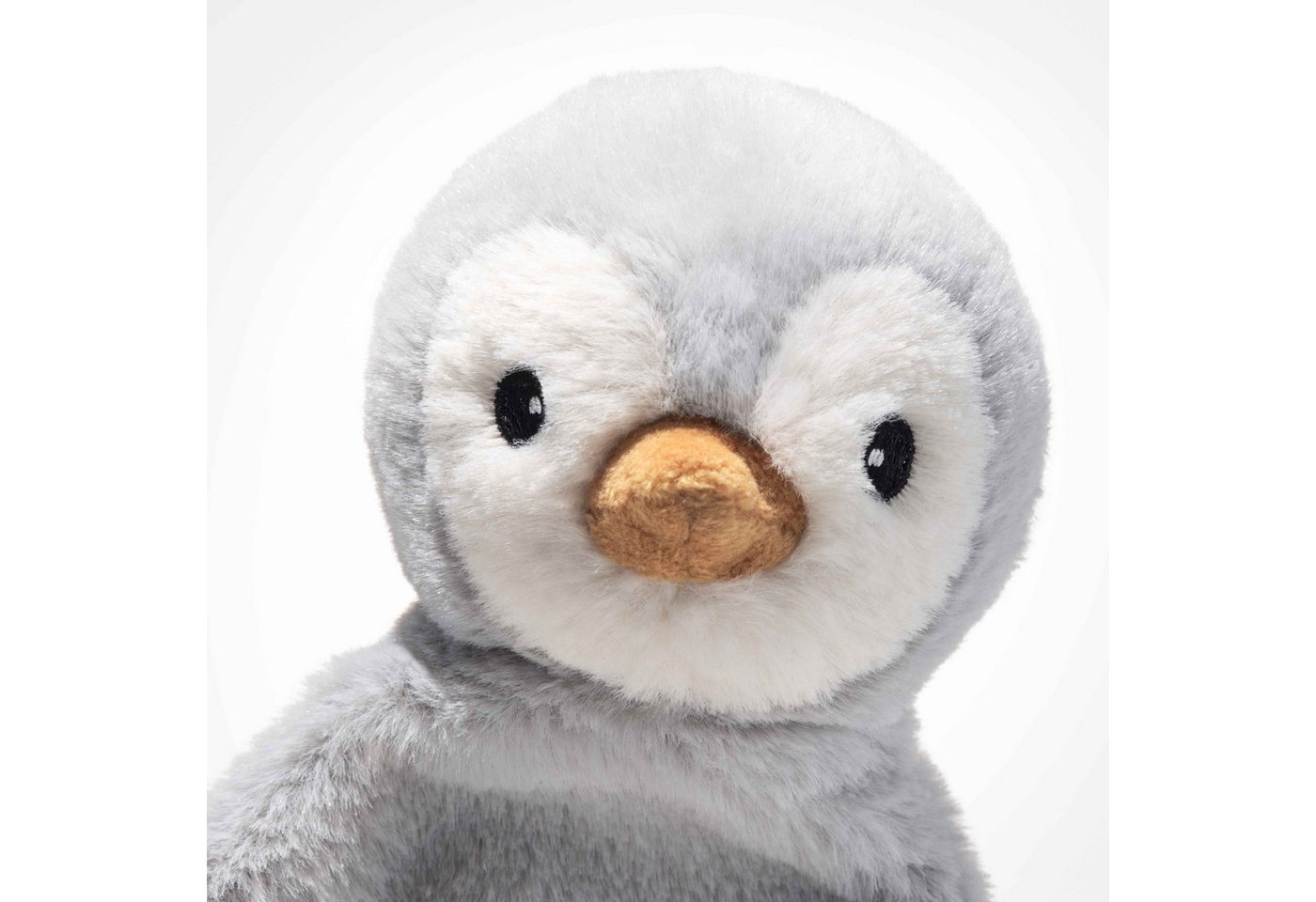 Steiff Schmusetuch Lio Pinguin Schmusetuch, grau/weiß, (1-tlg), mit »Knopf im Ohr« Bild 2