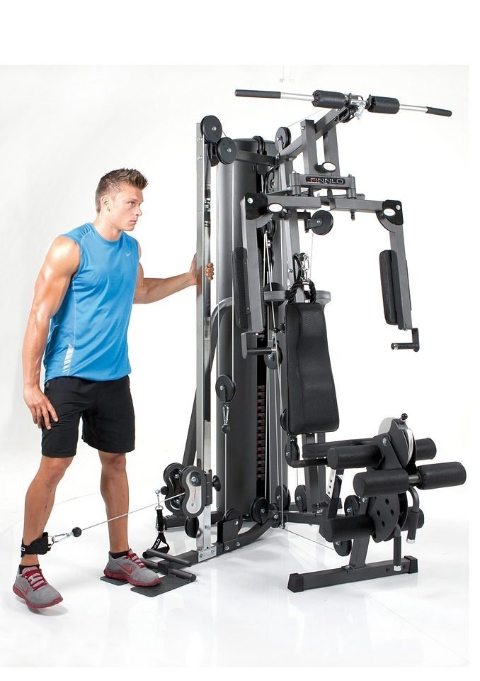 Finnlo by Hammer Kraftstation Autark 2200, 16 Gewichtsblöcke (Seilzug, Butterflystange, Latzug, Ruderfunktion und mehr), max. Benutzergewicht 120 kg, max. Trainingsgewicht 100 kg Bild 2