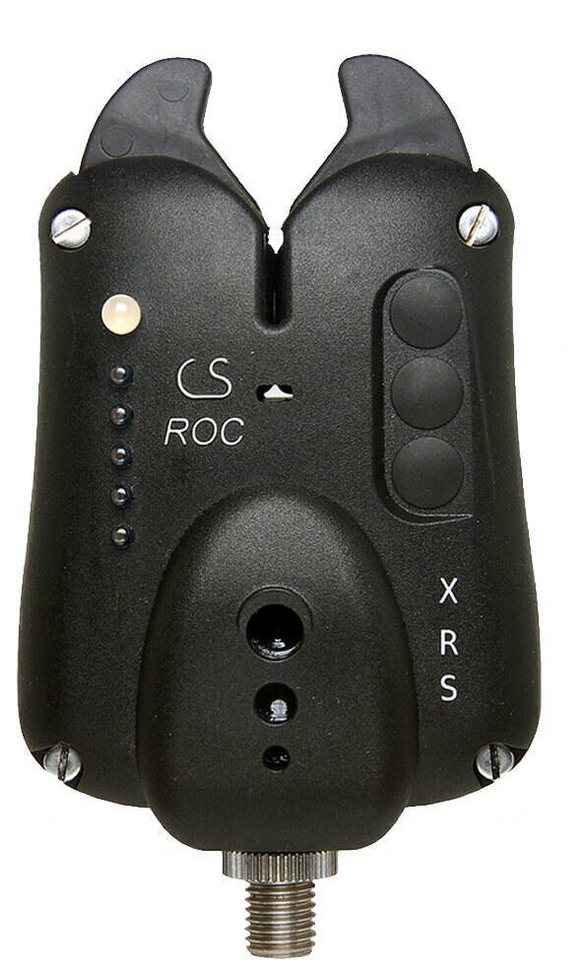 Carp Sounder elektronischer Bissanzeiger Carp Sounder ROC XRS ACC Bissanzeiger-Set 3+1 versch. Farben, (3 Bissanzeigern, 1 Receiver, Transportkoffer)