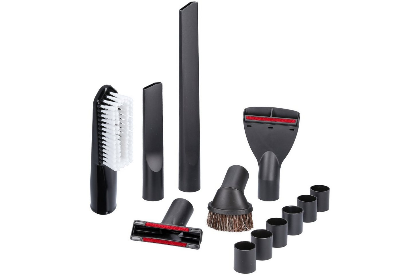 McFilter Staubsaugerdüsen-Set 12-teiliges Düsenset, Zubehör für Siemens VSQ4G332 Q 4.0 Silence Power Allergy, (12-tlg), 2 Polsterdüsen & 2 Fugendüsen, 1 Saugbürste, 1 Saugpinsel, 6 Adapter Bild 5