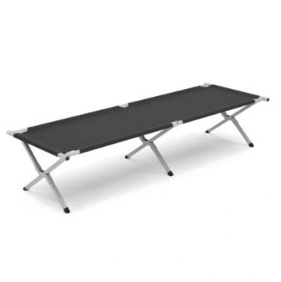 Realb2b Feldbett Feldbett faltbar XXL 190x62 cm Campingbett stabil mit Tragetasche (Feldbett faltbar Camping Gästebett mit Tragetasche Metallrahmen, Feldbett faltbar 190x62 cm Metallrahmen 600D Bezug Tragetasche) klappbar, platzsparend, transportabel, erhöhte Liegefläche