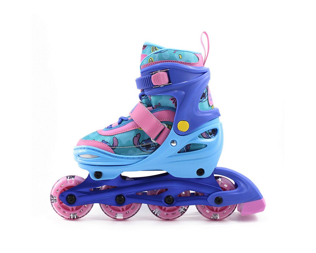 Lilo & Stitch Inlineskates 3-in-1 verstellbar mit LED Rollen und Aluminiumrahmen für Kinder