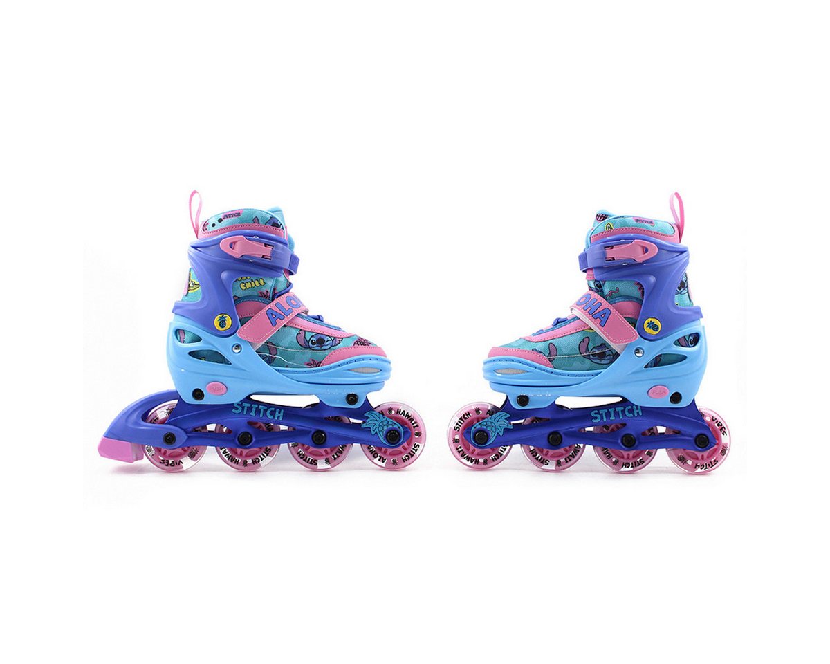 Lilo & Stitch Inlineskates 3-in-1 verstellbar mit LED Rollen und Aluminiumrahmen für Kinder Bild 2
