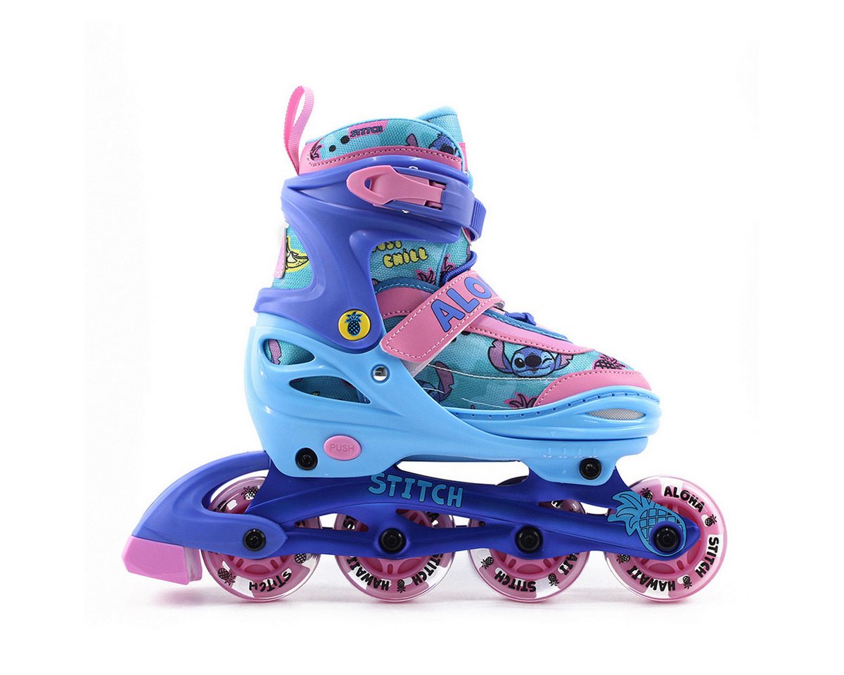 Lilo & Stitch Inlineskates 3-in-1 verstellbar mit LED Rollen und Aluminiumrahmen für Kinder Bild 4