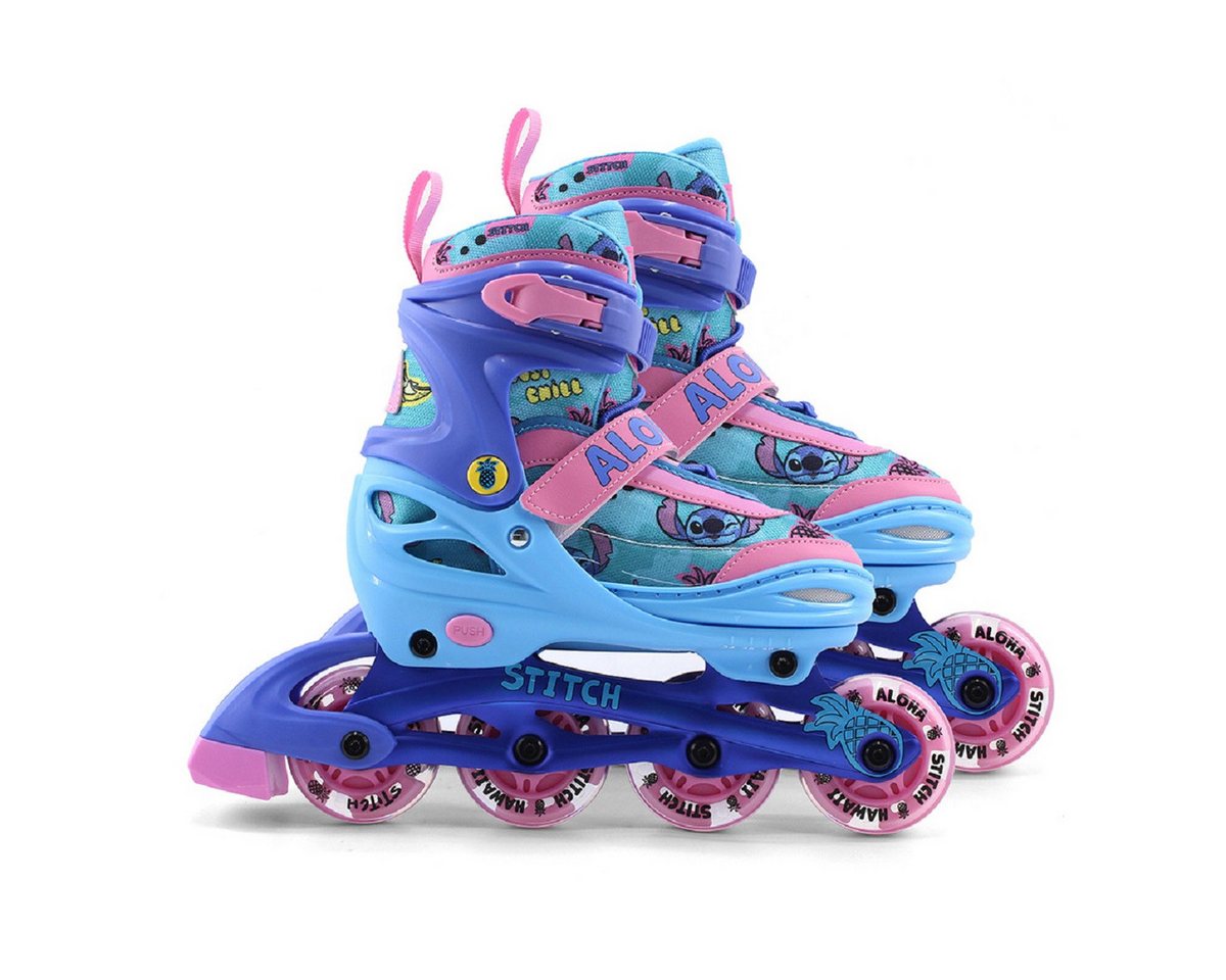Lilo & Stitch Inlineskates 3-in-1 verstellbar mit LED Rollen und Aluminiumrahmen für Kinder Bild 5