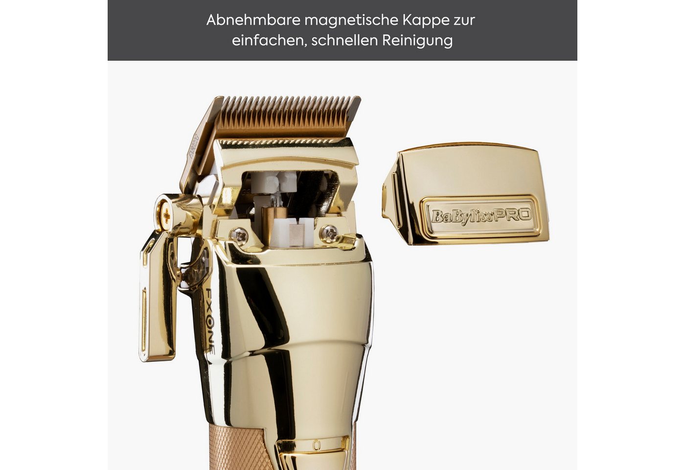 BaByliss Haarschneider BaByliss PRO FXONE Gold Clipper Metal FX899GE Haarshneidemaschine