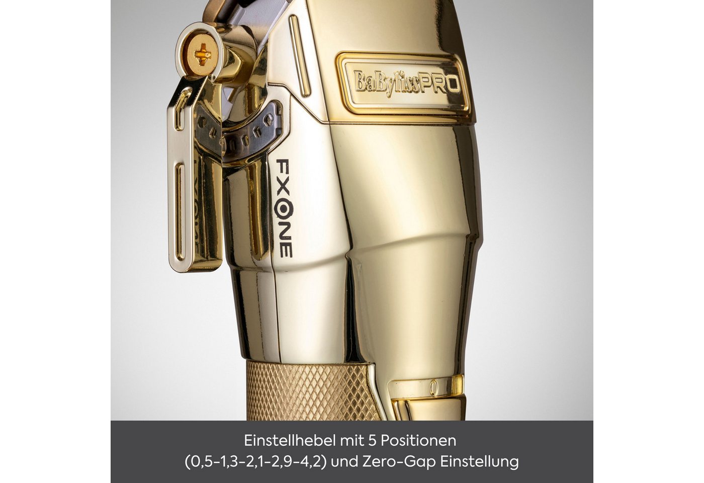 BaByliss Haarschneider BaByliss PRO FXONE Gold Clipper Metal FX899GE Haarshneidemaschine Bild 4