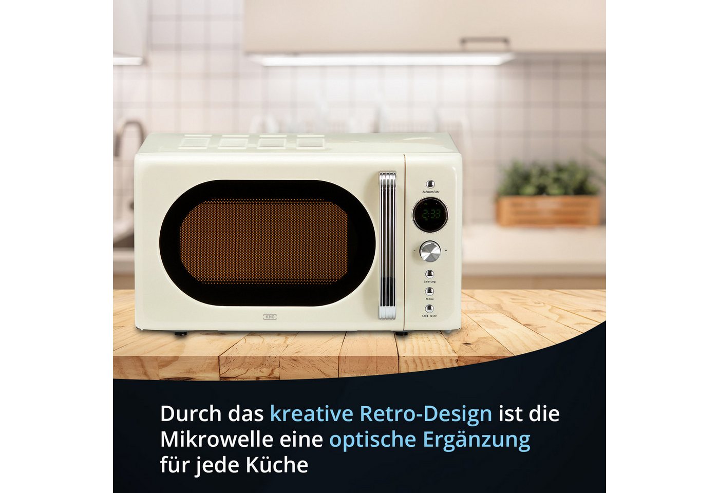 KHG Mikrowelle, Kombi-Mikrowelle 3-in-1 Bild 3