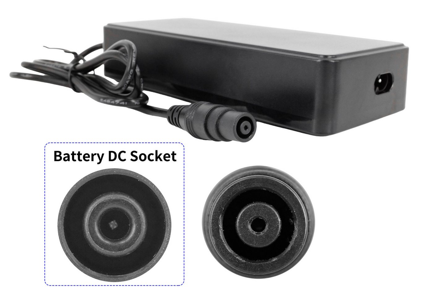 PowerSmart Batterie-Ladegerät (54.6V 2A für Ninebot Segway ZT3 PRO) Bild 3