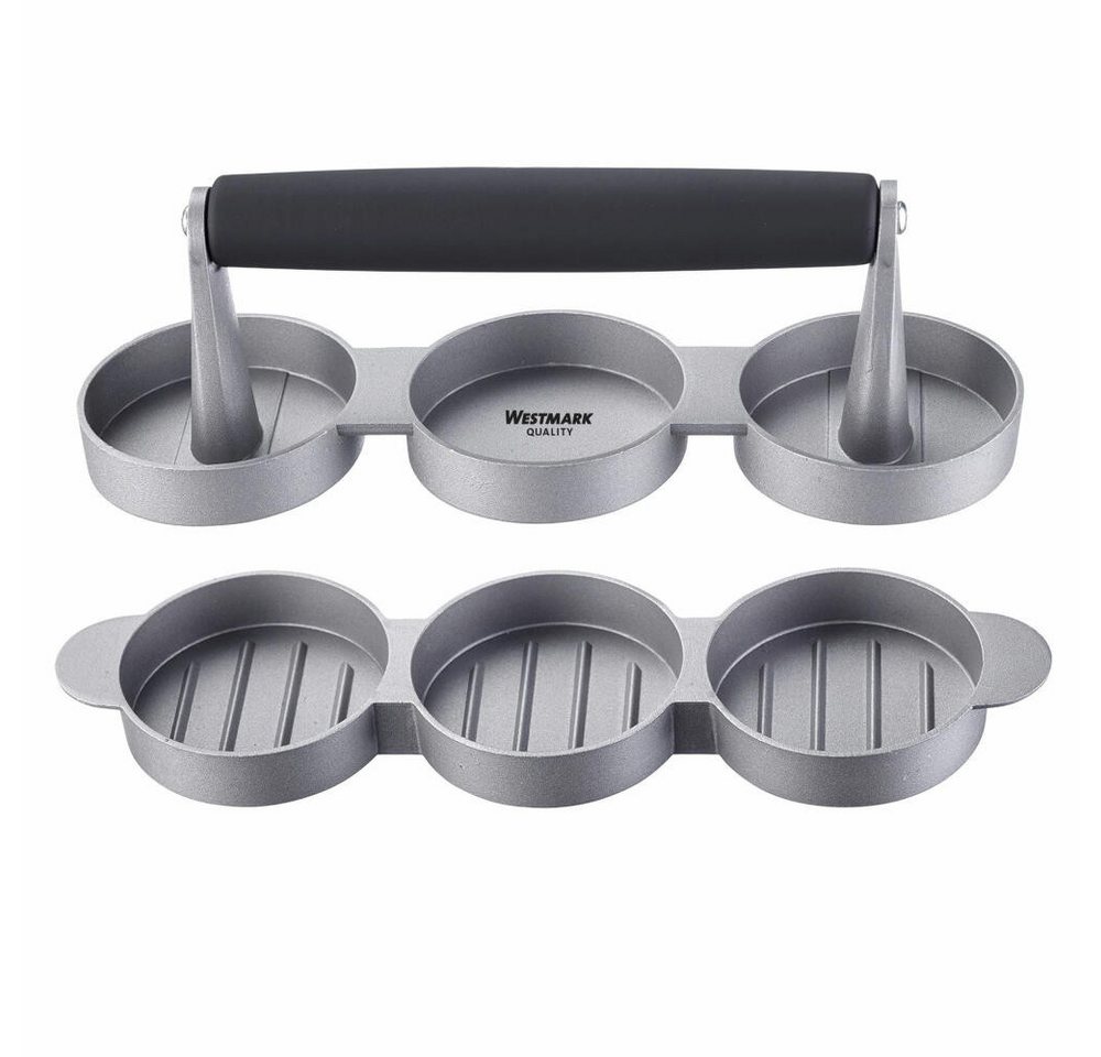 WESTMARK Hamburger Maker Mini, formt 3 Mini-Patties (ca. 6,5 cm) gleichzeitig Bild 3