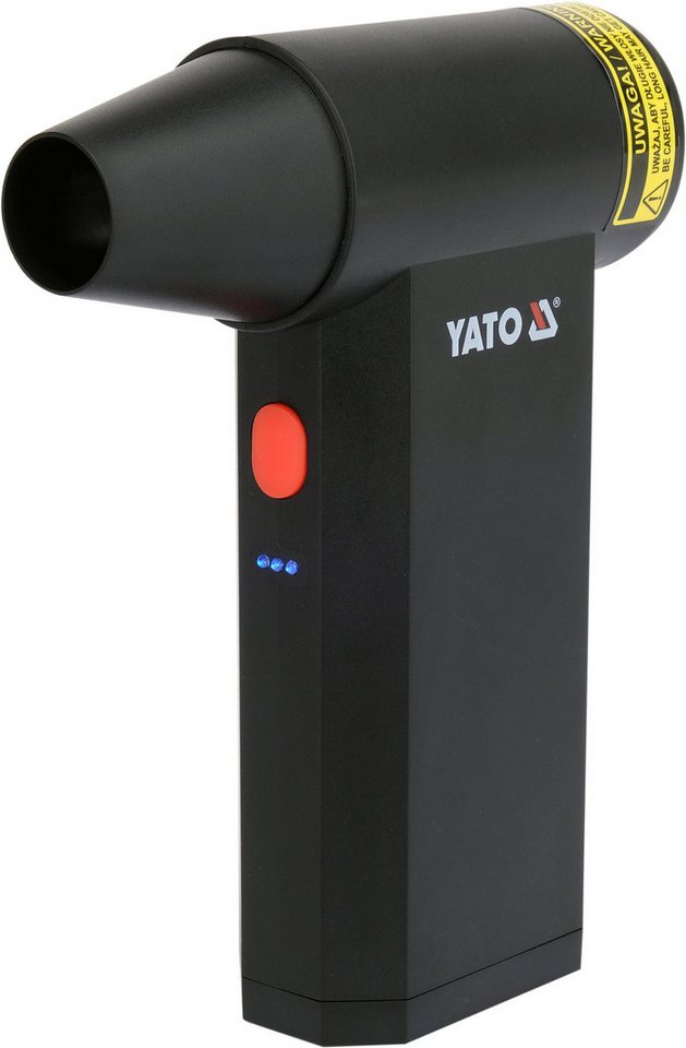 Yato Akku-Standventilator Mini-Turbogebläse 7,2V, 135000 u/min, 180W Bild 2