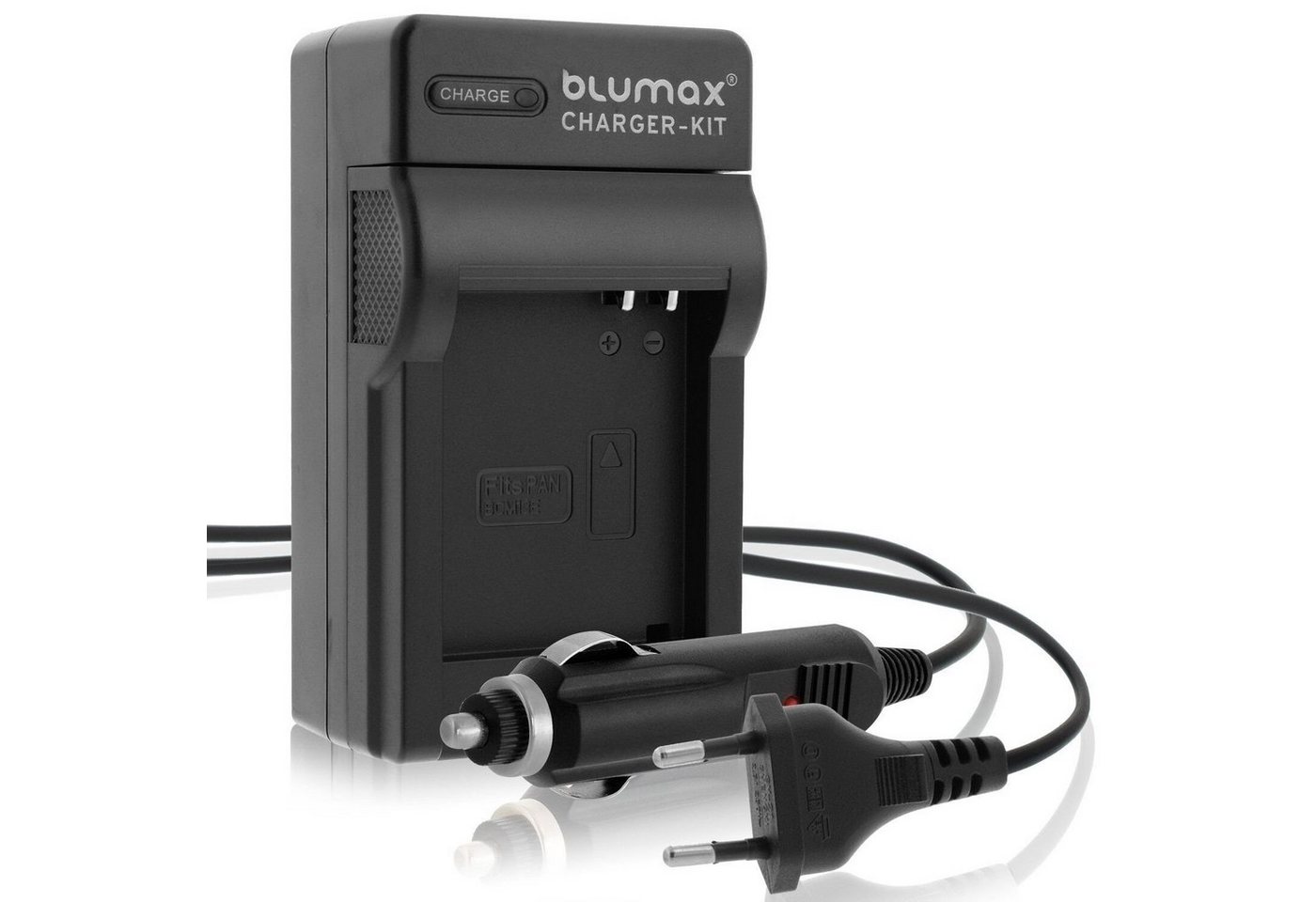 Blumax Ladegerät für Panasonic DMW- BCM13 DMC-FT5 TZ41 TZ71 ZS30 Kamera-Akku Bild 3