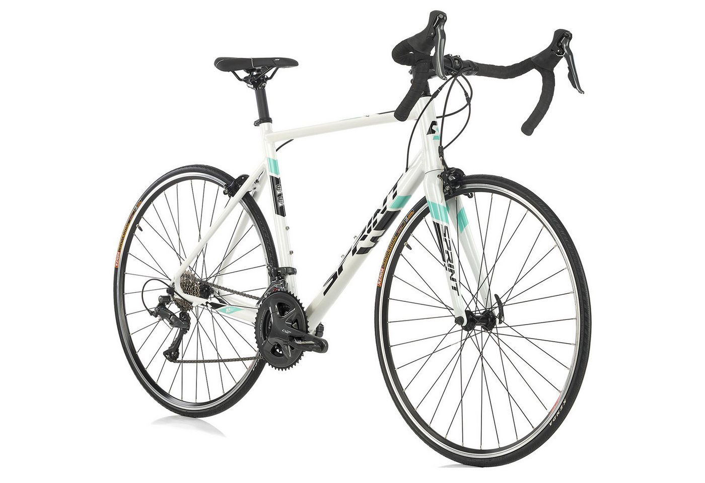 Airtracks Rennrad 28 Herren Rennrad SPRINT MONZA RACE Fahrrad CARBON GABEL 2x8, 16 Gang SHIMANO CLARIS RD-R2000 Schaltwerk, Kettenschaltung, High End Renn Fahrrad - Rahmenhöhen 51 cm 53 cm 55 cm - Modell 2026 Bild 2