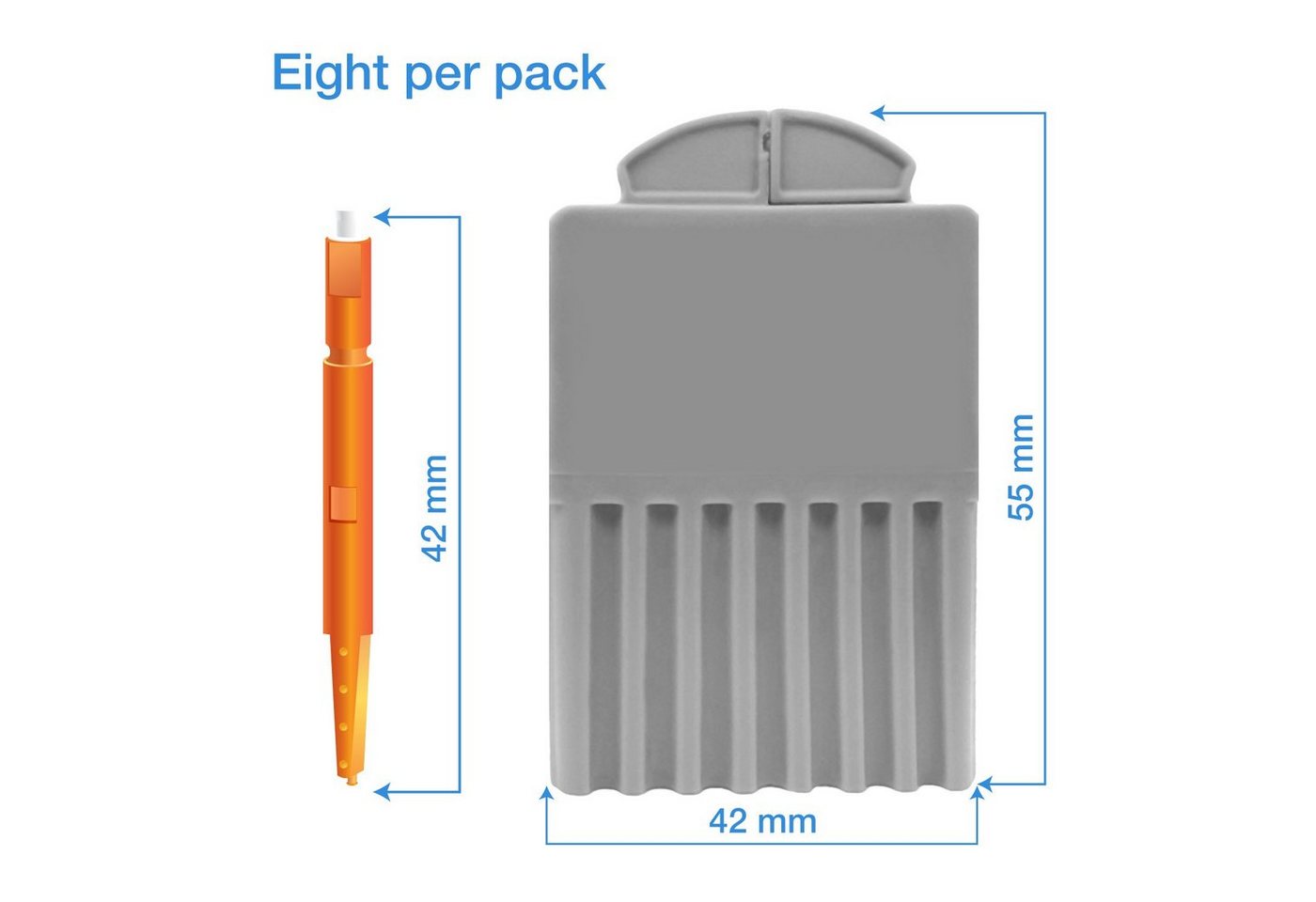 JB White Cerumenfilter Cerumenfilter für Hörgeräte Höhe: 1,5mm Ø:1,7mm, Höhe: 1,5 mm, Durchmesser 1,7 mm Bild 5
