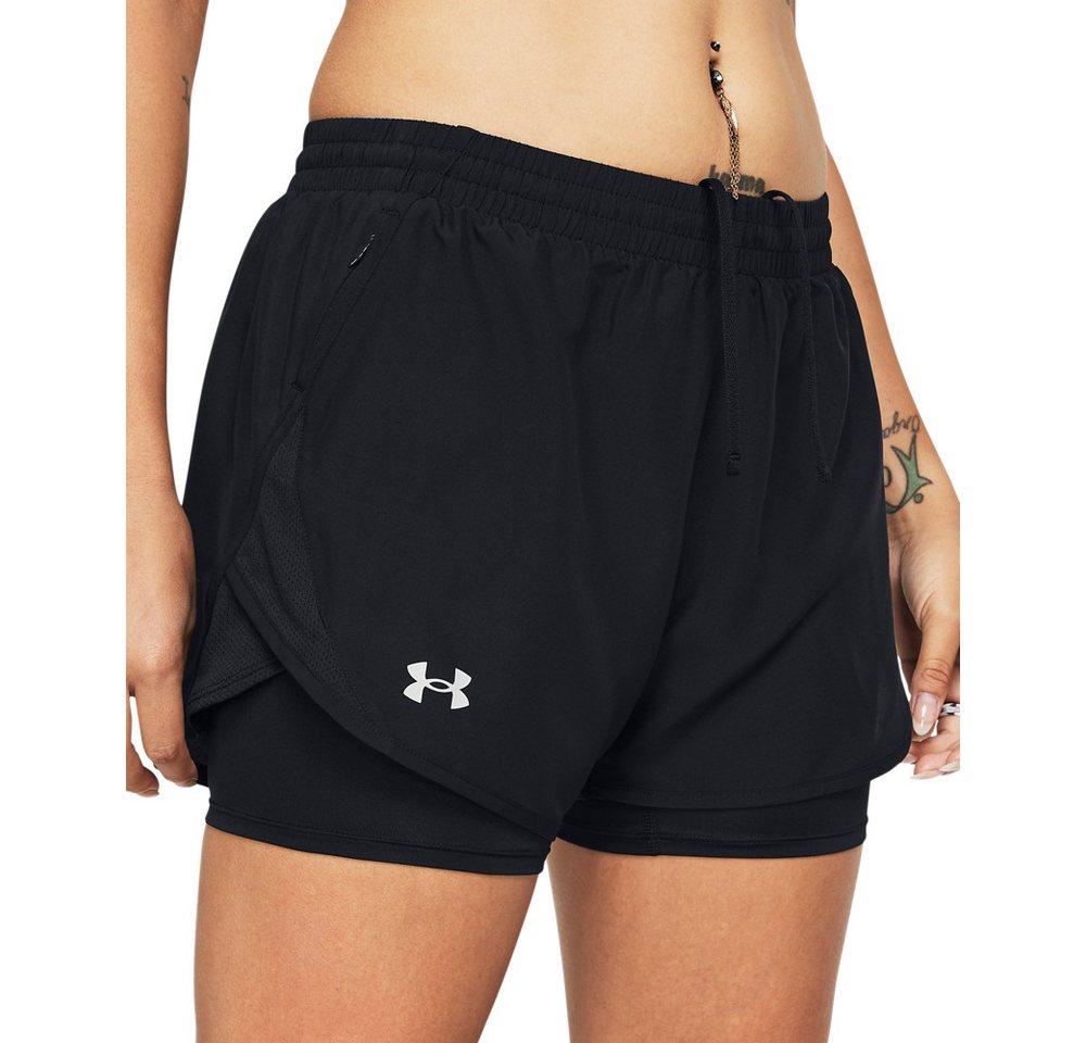 Under Armour® 2-in-1-Shorts FLY BY 2-in-1-Design mit Innenslip