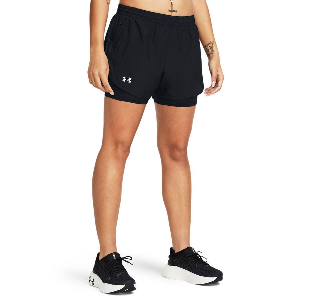 Under Armour® 2-in-1-Shorts FLY BY 2-in-1-Design mit Innenslip Bild 3