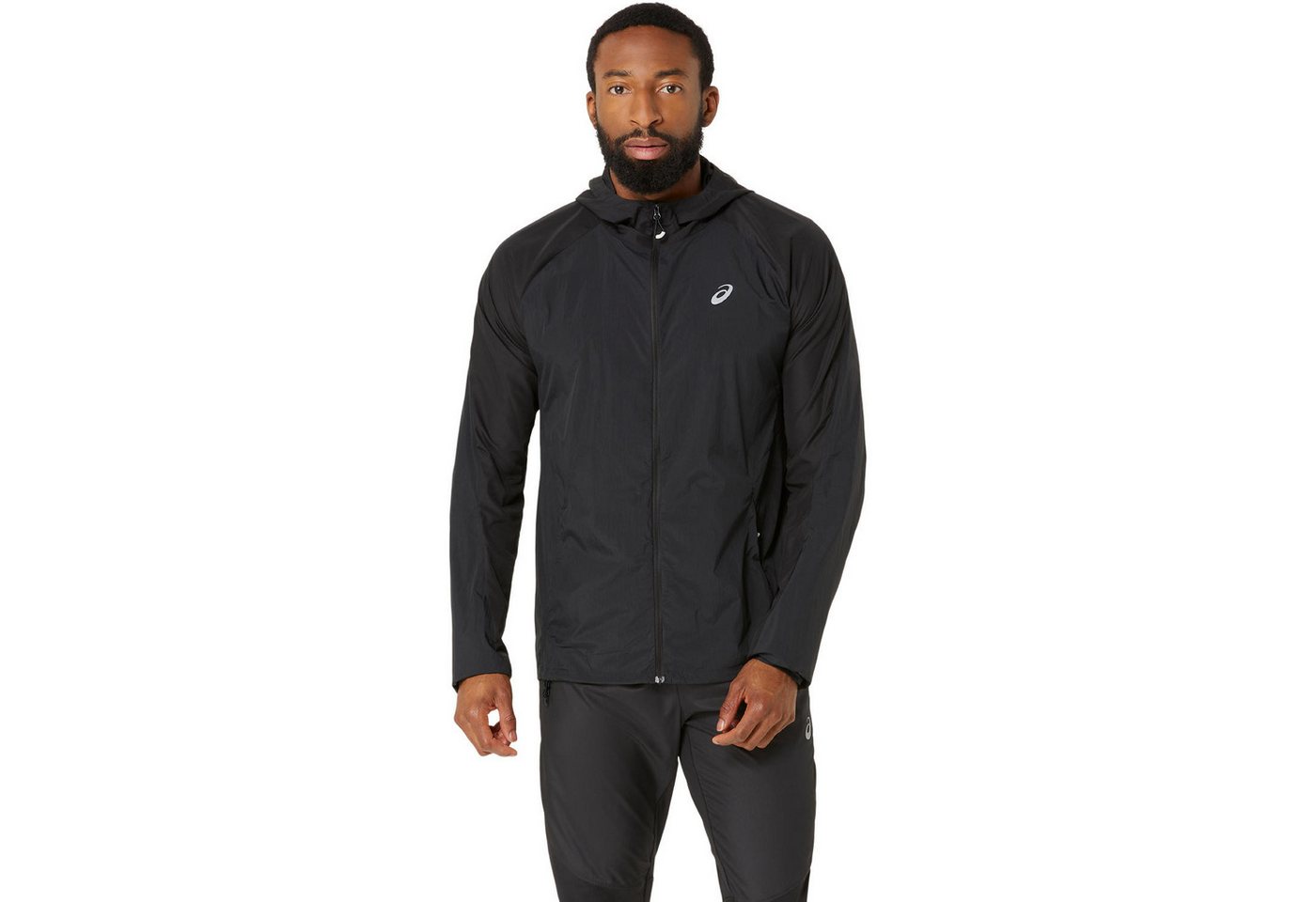 Asics Laufjacke ROAD PACKABLE JACKET ACTIBREEZE™ Technologie, Wasserabweisend, Windabweisend Bild 2