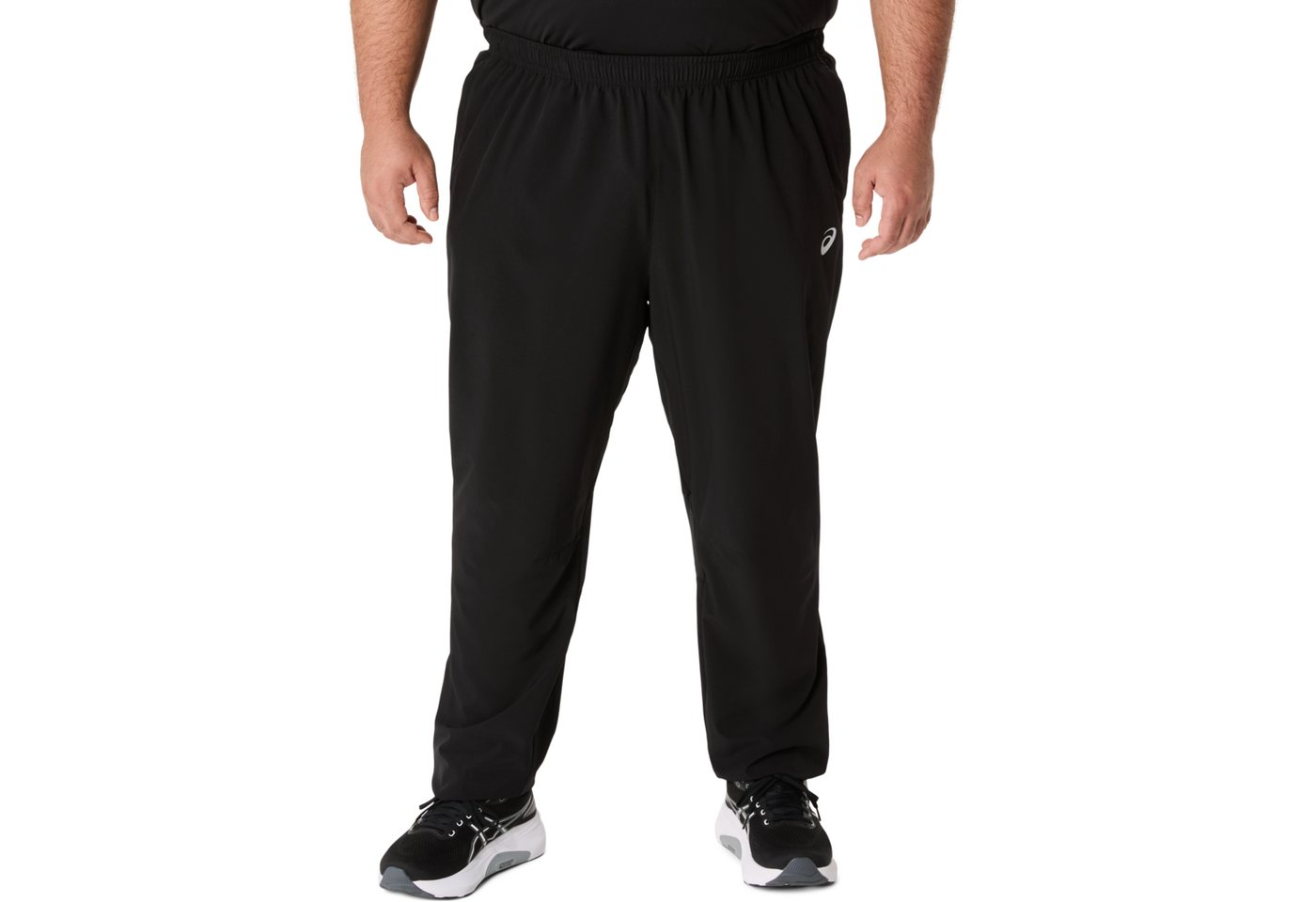 Asics Laufhose ASICS CORE WOVEN PANT Schnelltrocknend, Reflektierend, Smartphone-Fach