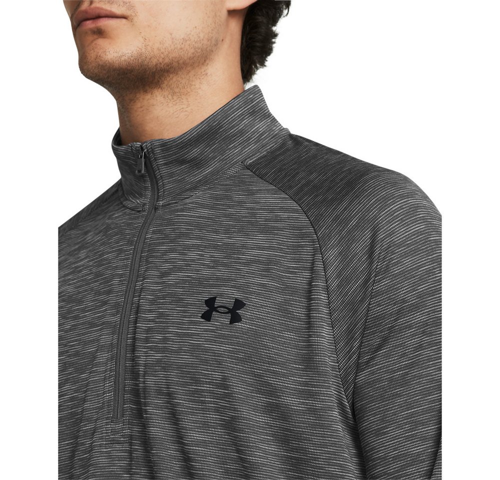 Under Armour® Trainingsshirt UA Tech Textured 1/2 Zip mit halbem Reißverschluss, atmungsaktives Material, schnell trocknend Bild 2