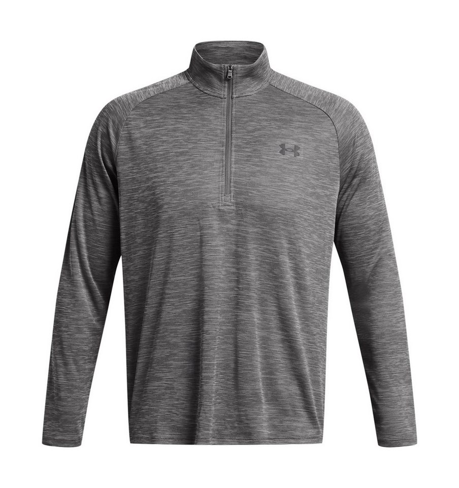 Under Armour® Trainingsshirt UA Tech Textured 1/2 Zip mit halbem Reißverschluss, atmungsaktives Material, schnell trocknend Bild 3