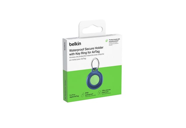 Belkin Schlüsselanhänger Secure Holder 1er-Pack wasserfest für Apple AirTag (1-tlg)