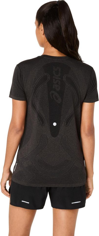 Asics Laufshirt ROAD SEAMLESS SS TOP ACTIBREEZE™ Technologie, Atmungsaktiv, Reflektierend Bild 2