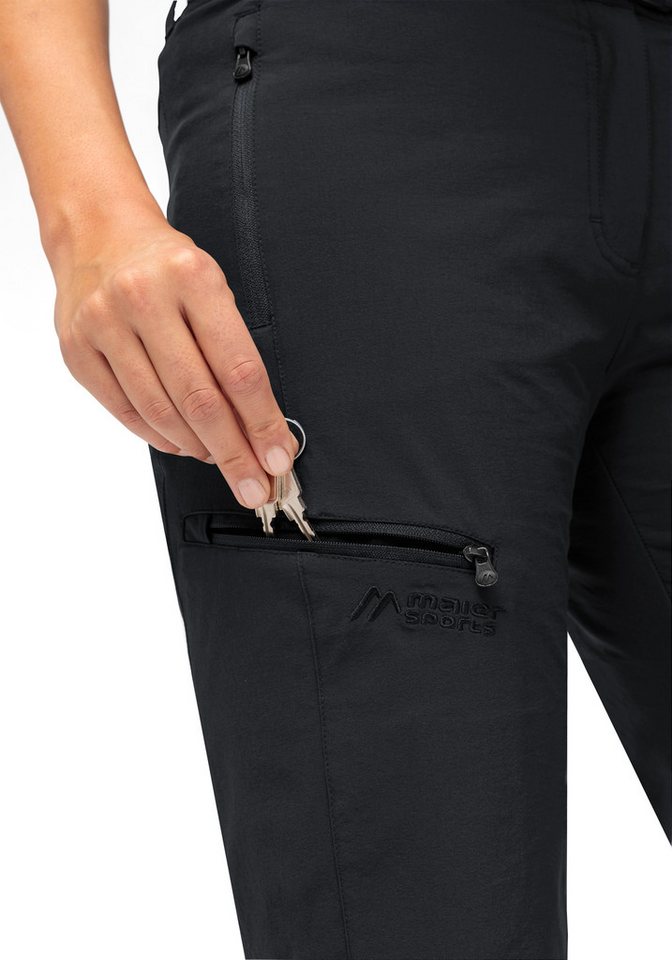 Maier Sports Outdoorhose DA-HOSE LINING EL. LULAKA WINTER mit vier Reißverschlusstaschen, aus 4-Wege-Stretchmaterial Bild 4