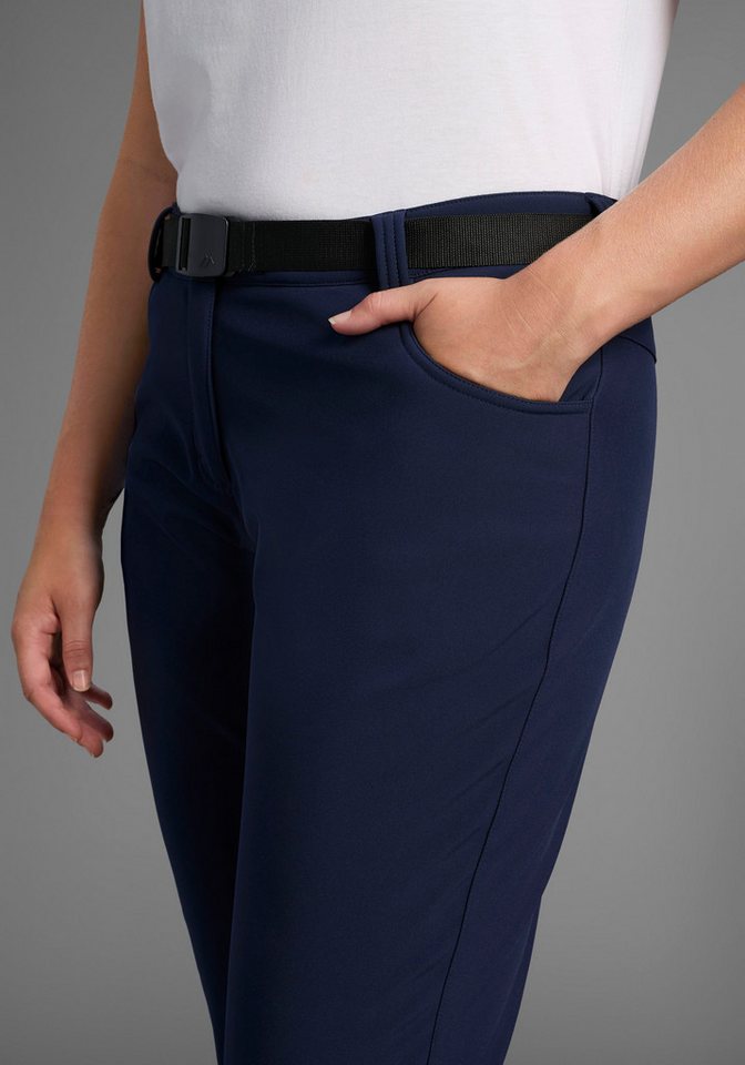 Maier Sports Softshellhose DA-HOSE EL. SOFTSH. PERLIT W mit winddichter 3-Lagen-Konstruktion, atmungsaktiv, wasserabweisend Bild 2