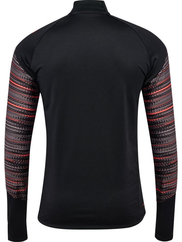 hummel Trainingsshirt HMLBLAZE PRO TRAINING HALF ZIP schnell trocknend, atmungsaktiv, aus Polyester und Elasthan